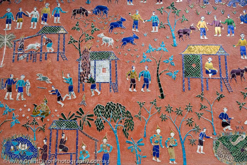image of Wat Xieng Thong mosaic 2